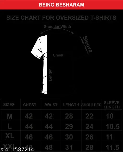 MEZRAA Oversized Black Anime Graphic T-Shirt – Men’s Cotton Blend