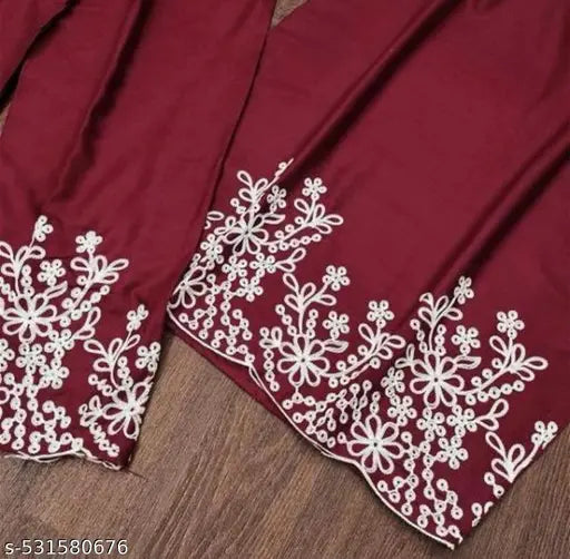Mezraa Embroidered Kurta-Pant Co-Ord Set