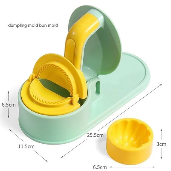 3 in 1 Momo Maker Machine Skin Press Gujiya Mould Dumpling Maker