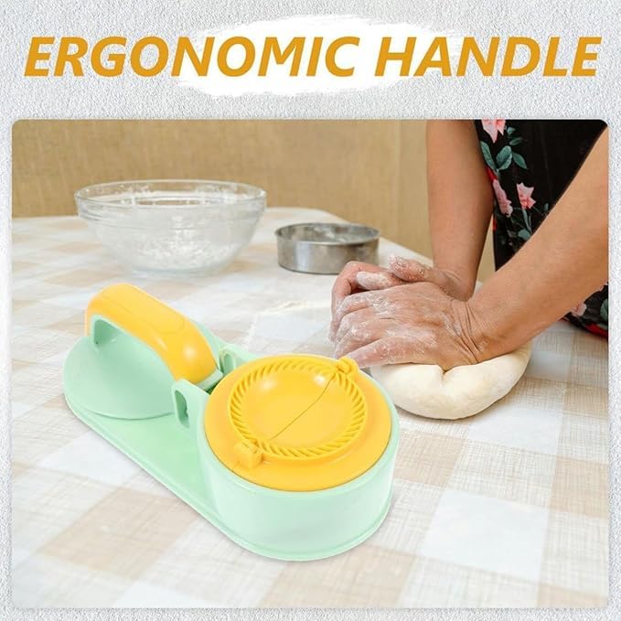 3 in 1 Momo Maker Machine Skin Press Gujiya Mould Dumpling Maker