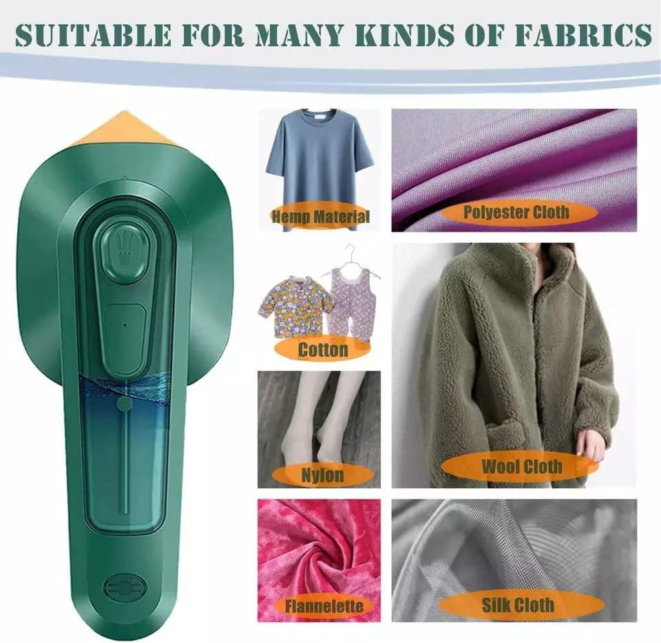 MEZRAA™ Portable Travel Steamer Iron | Mini Handheld Dry & Wet Press for Clothes