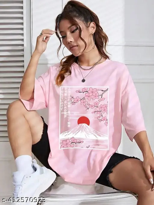 HELL BOUND Women’s Oversized Trendy T-Shirt
