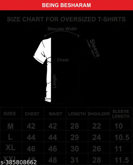 MEZRAA Black Oversized Anime T-Shirt – Drop Shoulder | Pure Cotton | Men