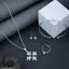 Elegance Ensemble – 4-in-1 Rose Gold Plated Jewelry Set