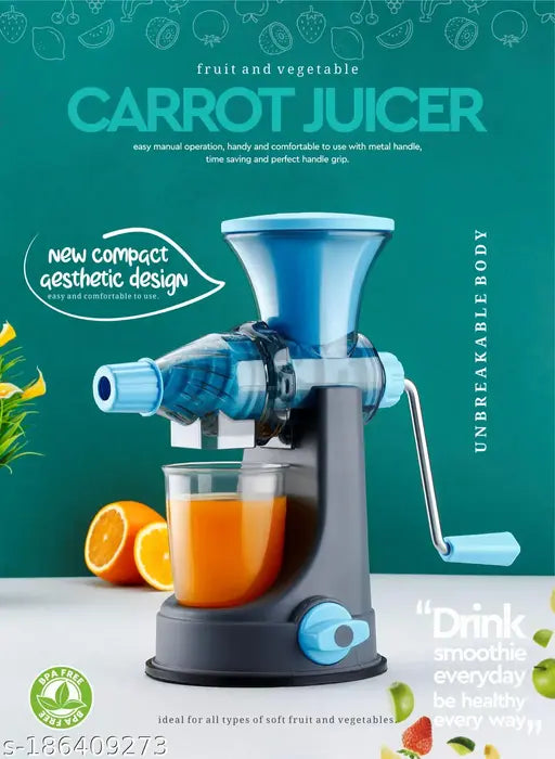 MEZRAA™ Grecy 2-in-1 Juicer & Cutter | Compact Fruit, Veg & Dry Fruit Chopper
